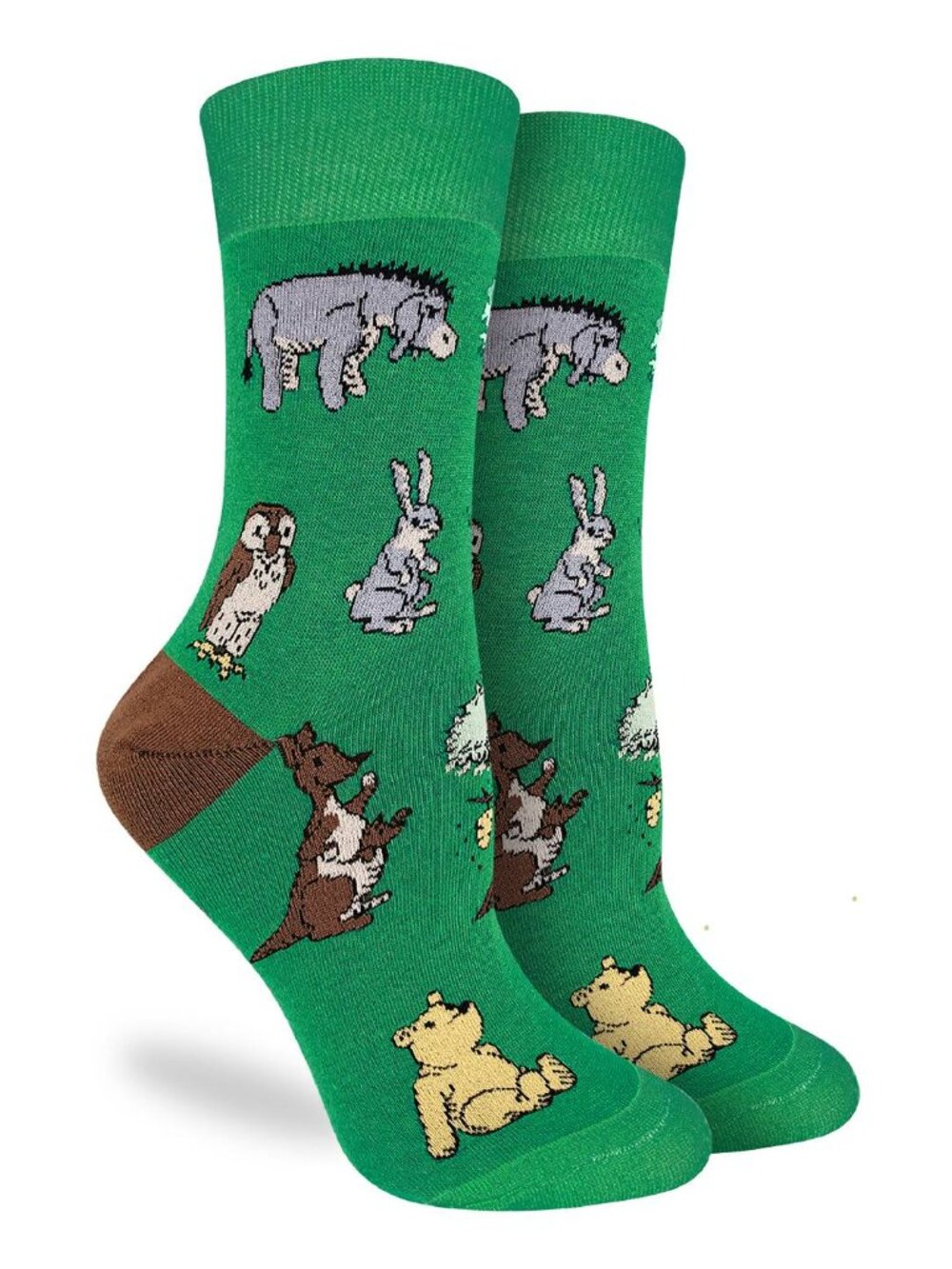 Women's Good Luck Sock Crew Socks | Pooh Socks | NWT
